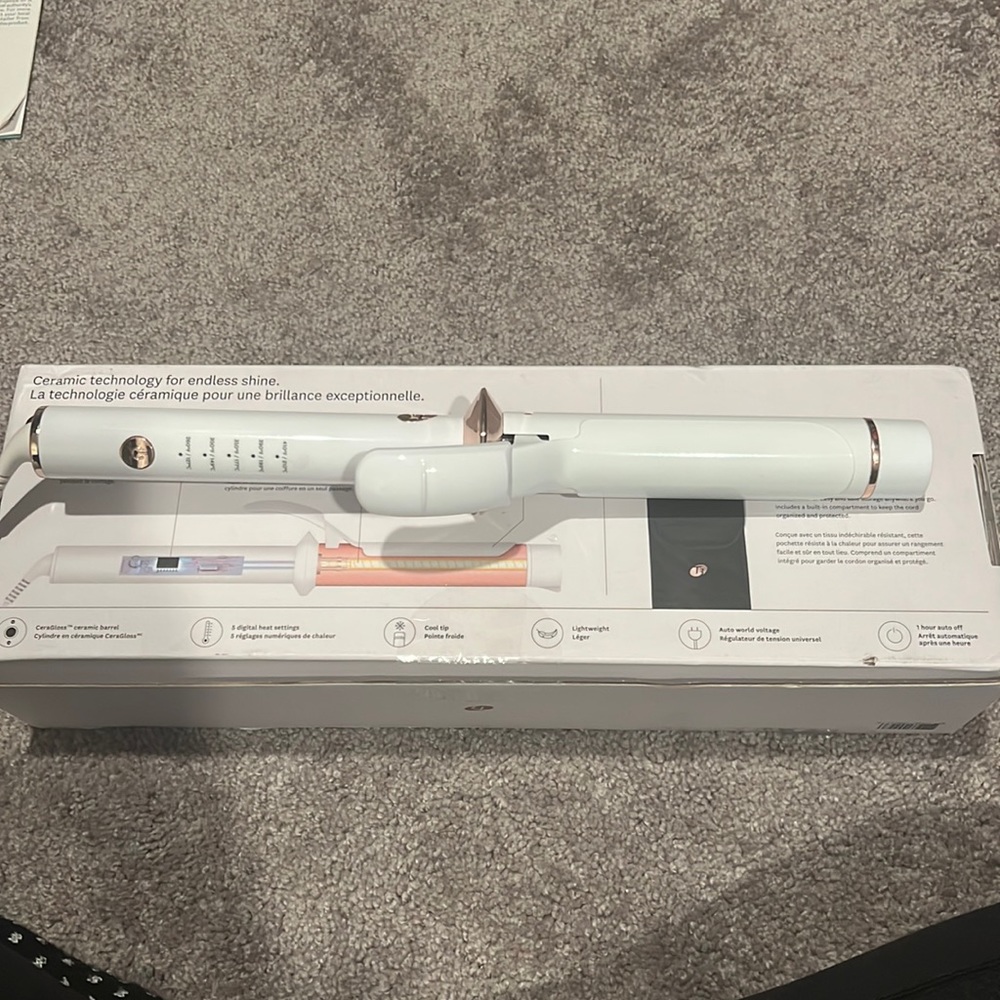 T3 1 1/4 curling iron